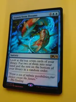 Drawn from Dreams. FOIL Sorcery rare Core Set 2020. M20. MTG Card. - Image 4