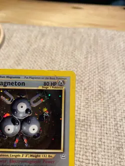 Magneton 10/64 Neo Revelation Rare Holo Unlimited Pokemon Card - Image 3