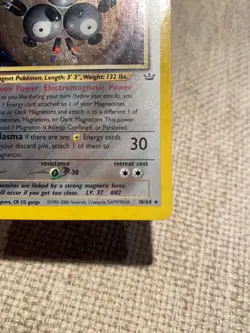 Magneton 10/64 Neo Revelation Rare Holo Unlimited Pokemon Card - Image 4