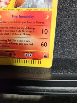Moltres Skyridge Holo H20/H32 Pokemon Card WOTC E-Reader/E- Card - Image 4