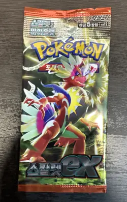 Pokemon Card Scarlet ex SV1S Booster Pack 1 Pack Japanese Sealed - Image 1