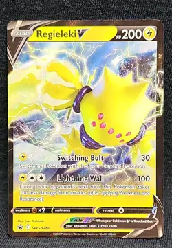 Regieleki V SWSH280 SWSH: Sword & Shield Promo Cards Holo - Image 1