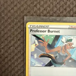 Professor Burnett SWSH167 Regular Black Star Promo Pokemon Card NM - Image 2