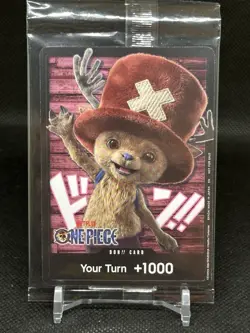 Tony Tony Chopper DON 2026 C2E2 One Piece Netflix Live Action Sealed! Promo Card - Image 1