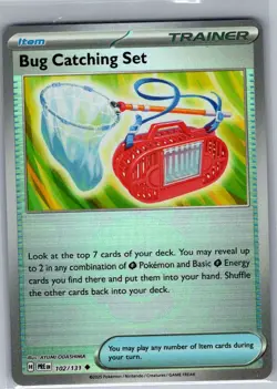 Bug Catching Set Poke Ball 102/131 SV: Prismatic Evolutions - Pokemon Card - NM - Image 1