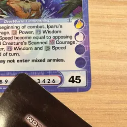 Chaotic Card Iparu 4/100 SS 1st Edition Ultra Rare NM 35/20/35/35 (2 Cards) - Image 4