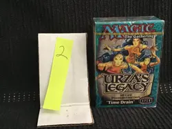 1999 MtG - Urza's Legacy Deck - Time Drain - New/English 2nd of 2 - Image 1