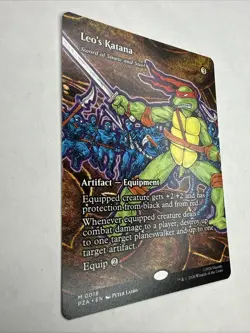 Leo's Katana Sword of Sinew and Steel (Borderless) Teenage Mutant Ninja Turtles - Image 2