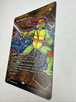 Leo's Katana Sword of Sinew and Steel (Borderless) Teenage Mutant Ninja Turtles - Image 3