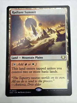 NM Radiant Summit, MTG, Edge of Eternities, Magic the Gathering, 23 - Image 1