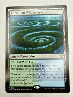 Turbulent Wilderness Commander: Secrets of Strixhaven Regular - Image 1