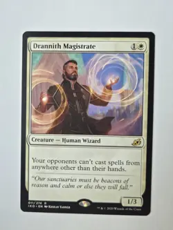 Wizards of the Coast MTG Drannith Magistrate Rare White Human Wizard 011/274 - Image 1