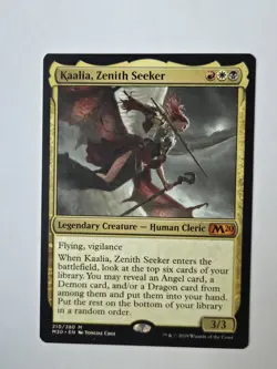 Kaalia, Zenith Seeker 210/280 Mythic Rare Regular Core Set 2020 M20 MTG - Image 1