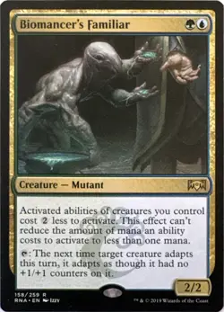 [B4G1] Biomancer's Familiar (#158) - Ravnica Allegiance - MTG - NM - Image 1