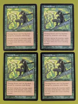 Treetop Scout x4 Scourge 4x Playset Magic the Gathering MTG - Image 1