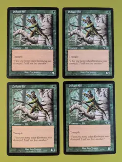 Defiant Elf x4 Legions 4x Playset Magic the Gathering MTG - Image 1