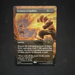 MTG Torment of Hailfire Secret Lair Rare Borderless EN (NM) - Image 1