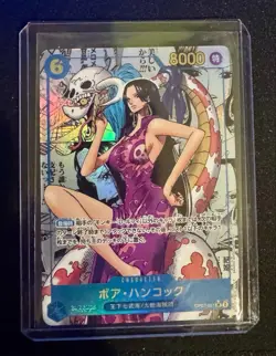 ONE PIECE Card Game Boa Hancock OP07-051 Parallel Manga Alt Art Japanese - Image 1