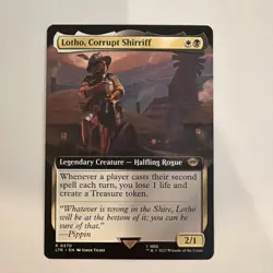 Lotho, Corrupt Shirriff (Extended Art) Universes Beyond: the Lord of the Rings: - Image 1