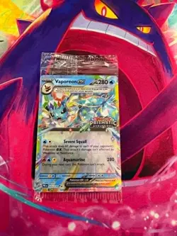 Vaporeon ex 023/131 Prismatic Evolutions Promo Sealed Near Mint Pokemon TCG - Image 1