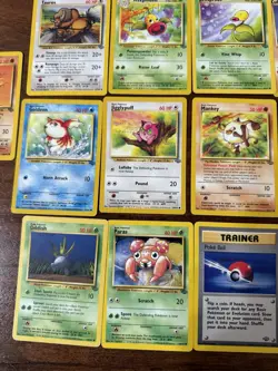 Pokemon TCG 1999 Jungle Set Lot of 21 Cards Common and Uncommon MP- HP - Image 5