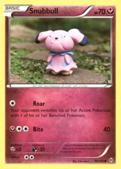 SNUBBULL 98/162 COMMON BREAKTHROUGH POKEMON LIGHTLY PLAYED - Image 1
