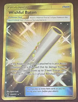 Pokemon - Crimson Invasion - #121/111 - Secret Rare - Wishful Baton - Image 1