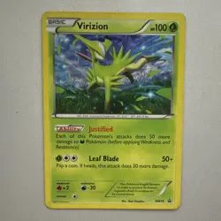 Virizion BW70 Black & White Promo Holo Basic 100HP English - Image 1