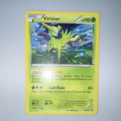 Virizion BW70 Black & White Promo Holo Basic 100HP English - Image 2