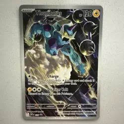 The Pokemon Company Pokemon TCG Thundurus 209 SV Promo Holo Basic 120HP English - Image 1