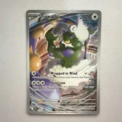 The Pokemon Company Pokemon TCG Tornadus 210 SV Promo Holo Basic 120HP English - Image 1