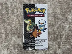 Pokemon - Black & White Preview Booster Pack Factory Sealed 5 Cards - Image 1