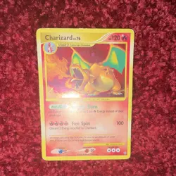 Pokemon TCG Charizard Stormfront Secret Rare Holo 103/100 120 HP Nintendo 2008 - Image 2