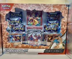 Pokemon TCG: Charizard ex Premium Collection Box - 6 Packs 820650873232 - Image 1