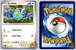 Ducklett 139/167 Twilight Masquerade Near Mint Pokemon Card - Image 3