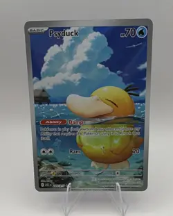 Pokemon TCG Psyduck 226/217 Stellar Crown Illustration Rare Holo Full Art EN - Image 1