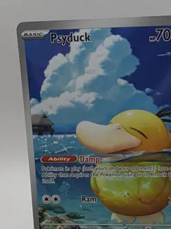 Pokemon TCG Psyduck 226/217 Stellar Crown Illustration Rare Holo Full Art EN - Image 3