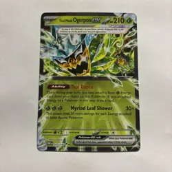 Teal Mask Ogerpon ex | Twilight Masquerade | Pokemon 25/167 | NM English - Image 1