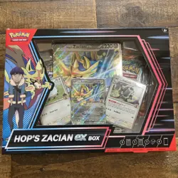 Pokemon TCG Hop's Zacian ex Boxes-Sealed New W/ Promos + 4 Booster Packs - Image 1