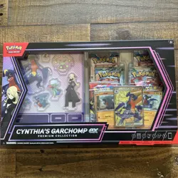 Pokemon TCG: Cynthia’s Garchomp ex Premium Collection BRAND NEW ✅ SEALED - Image 1