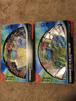 Pokemon Tcg venusaur & blastoise premium collection new factory sealed - Image 1