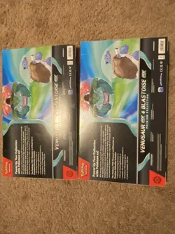 Pokemon Tcg venusaur & blastoise premium collection new factory sealed - Image 2