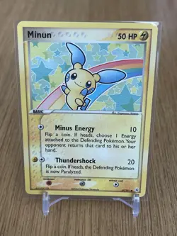 Pokemon TCG - Minun 67/101 Hidden Legends - 2004 NM - Image 1