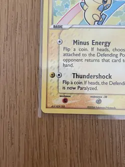 Pokemon TCG - Minun 67/101 Hidden Legends - 2004 NM - Image 5