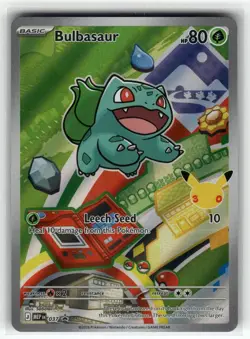 Bulbasaur 037 Holo Promo ME: Mega Evolution Promo Pokemon Near Mint - Image 1
