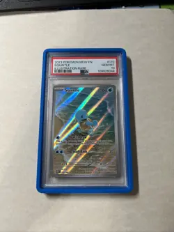 POKEMON MEW EN-151 ILLUSTRATION RARE #170 SQUIRTLE PSA 10 - Image 1