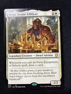 MTG - Sram, Senior Edificer Commander: Adventures in the Forgotten Realms - Image 1