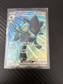 Luxray EX 195/167 Ultra Rare Pokemon TCG SV Twilight Masquerade Near Mint - Image 1