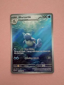 Pokemon TCG Wartortle SV Scarlet & Violet 151 171/165 Holo Illus Rare HP 100 - Image 1