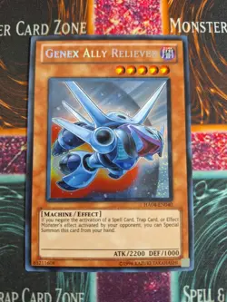 Yu-Gi-Oh! TCG Genex Ally Reliever HA04-EN040 Secret Rare Unlimited Near Mint - Image 1